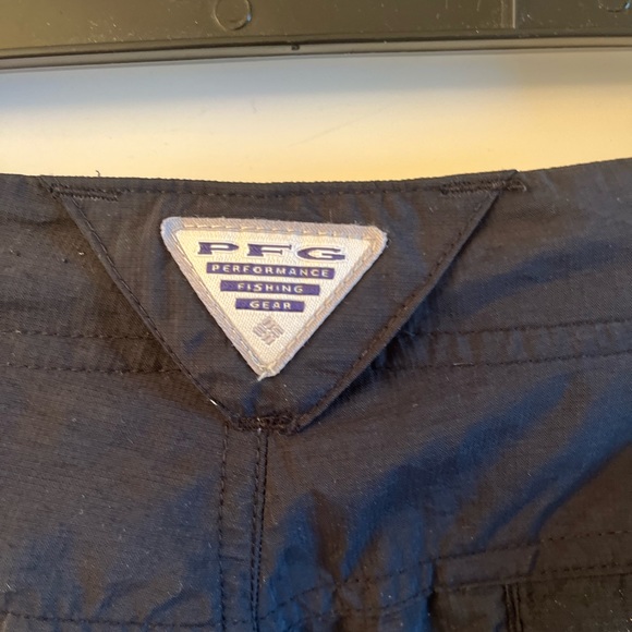 Columbia PFG Women's 8 Fishing Pants Roll Up Black Omni Shade Hiking, walking. - Picture 8 of 12